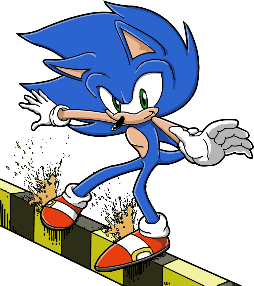 Sonic The Hedgehog Clipart Drawing - Sonic The Hedgehog (857x933)