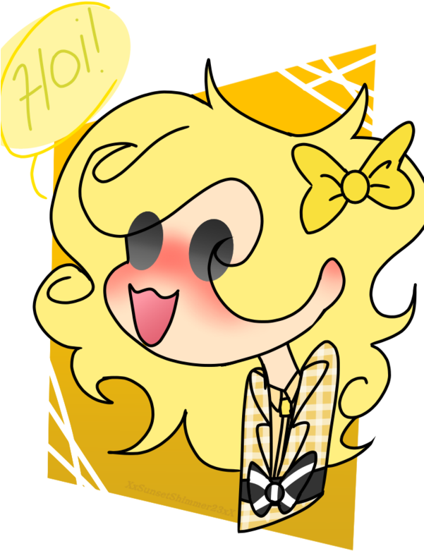{heathers} ~chibi Heather Mcnamara By Xxsunsetshimmer23xx - Heathers Chibi (600x854)