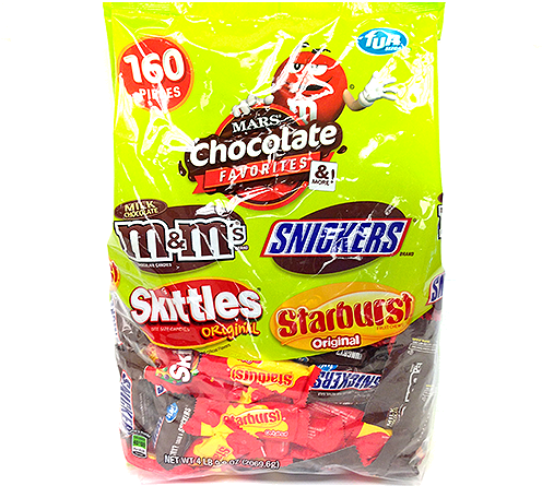 Mars Chocolate Favorites & More Fun Size Variety - Mars Chocolate Favorites, Fun Size - 60 Pieces, 32.1 (500x500)