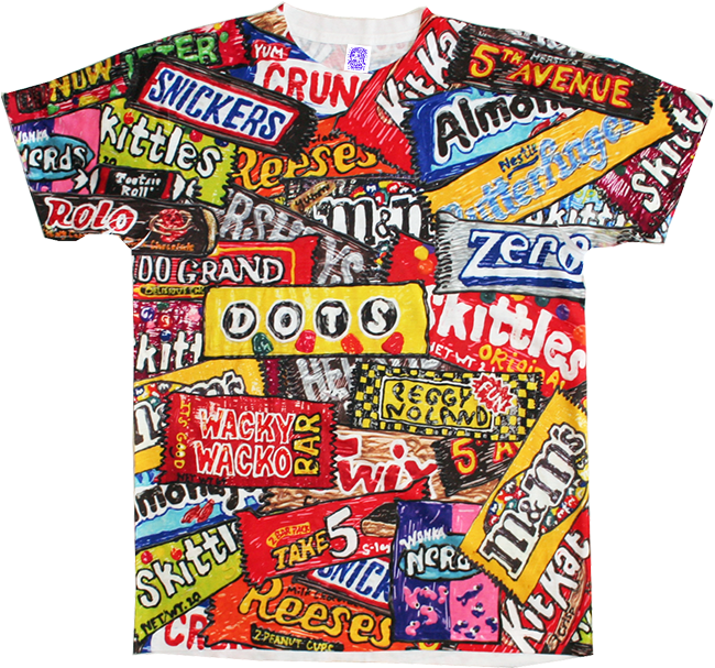 Peggy Noland Candy Crush Tee - Active Shirt (720x606)