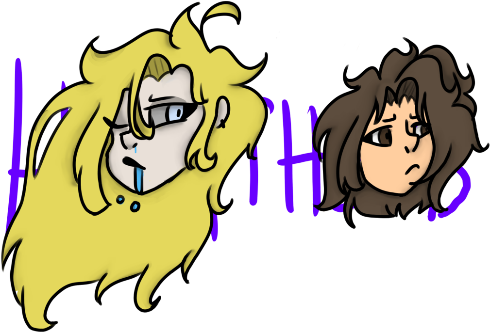 Veronica And Ghostie Heather By Pink-olive - Cartoon (1024x768)
