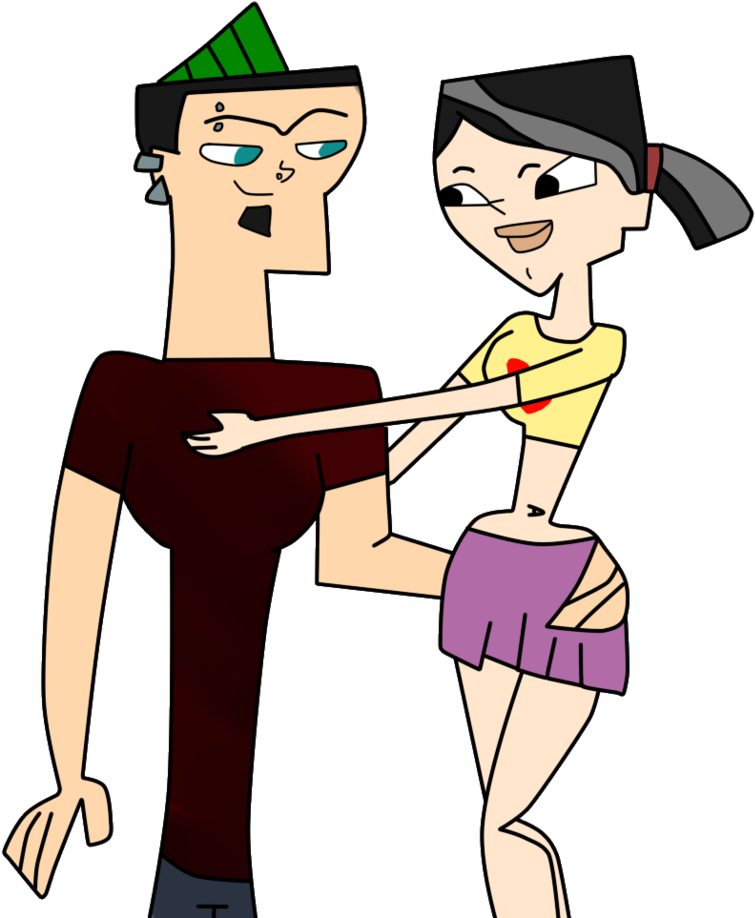 Duncan And Heather By Thestalkerific - Cartoon (825x968)