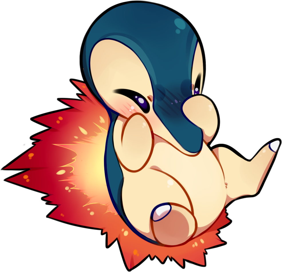 I Will Always Choose Cindaquil For My Starter He's - Cyndaquil (1000x1000)