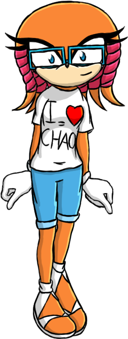 Heather The Echidna By Chaosisters147 - Echidna (298x728)