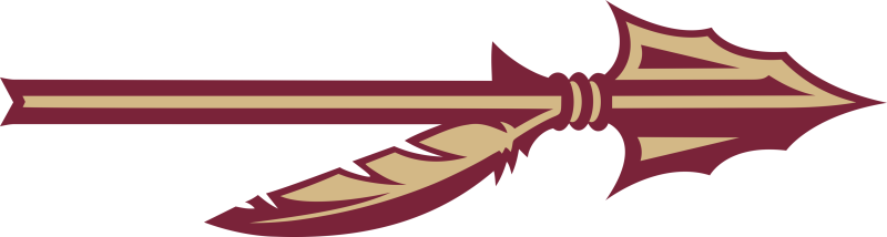 Pin Fsu Clip Art - Florida State Seminoles Spear (800x214)