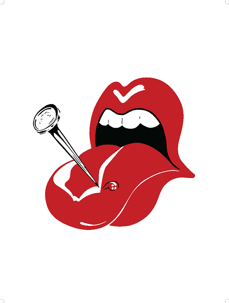 Pinprick 1974 Tongue Lithograph - Lithography (1000x1000)