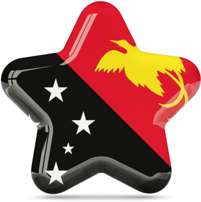 Illustration Of Flag Of Papua New Guinea - Papua New Guinea Flag Star (640x480)