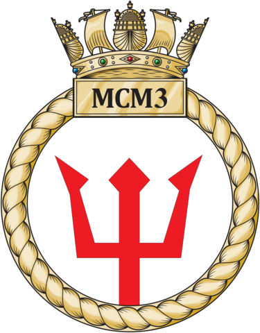 Mcm3 - Hms Queen Elizabeth Logo (375x480)