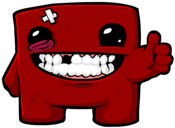Super Meat Boy - Super Meat Boy (400x314)