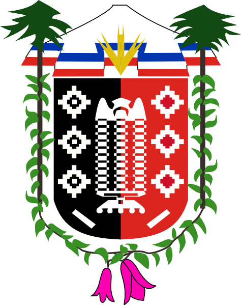 Coat Of Arms Of La Araucania Chile Clip Art - Escudo Araucania (474x599)