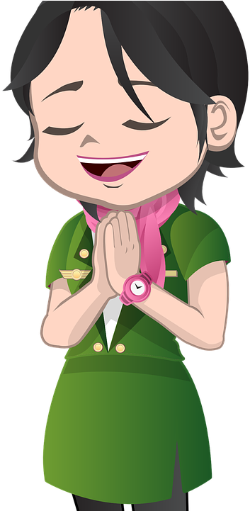 This Image Is Of Indian Short Stories Blog - Flight Attendant (360x720)