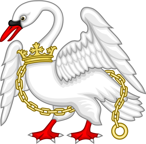 Hereford Swan Badge Of Henry V - Cygnini (488x480)