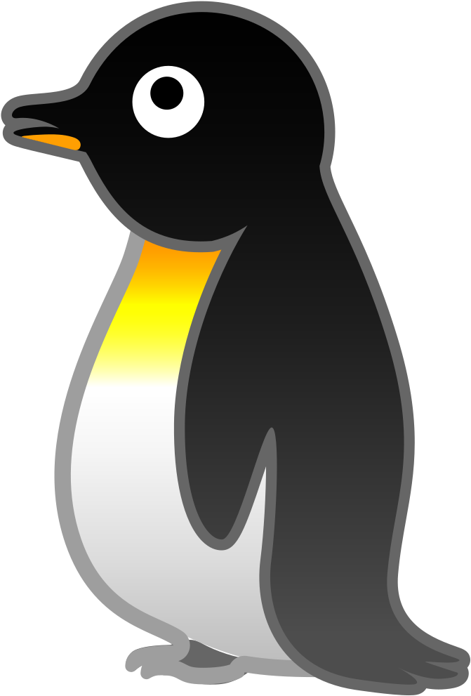 Penguin Icon - Penguin Emoji (1024x1024)
