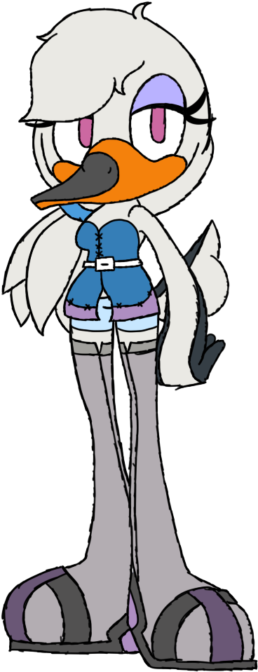 Swan Bid Adopt *closed* By Wightshadoo - Sonic Swan Fan Character (447x961)