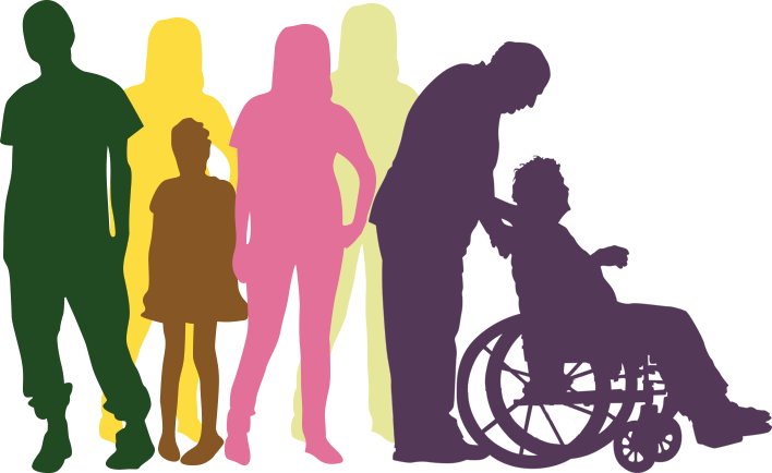 Caregiver Italiani - Wheelchair Silhouette (708x434)