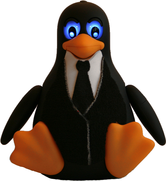 Business Tux - Adã©lie Penguin (585x648)