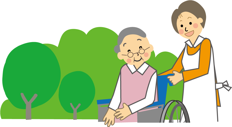 Caregiver Old Age Long-term Care Insurance Personal - Caregiver And Old People (1254x996)