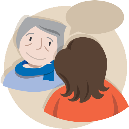 November Is National Family Caregiver Awareness Month - Cartoon (451x454)