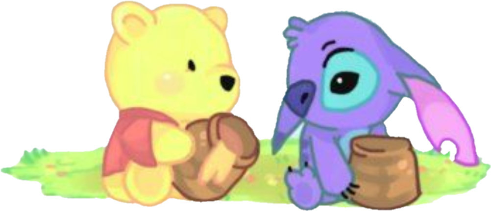 Cgl Sfw Cgl Sfw Little Space Sfw Little Blog Sfw Little - Stitch And Pooh Bear (1242x609)