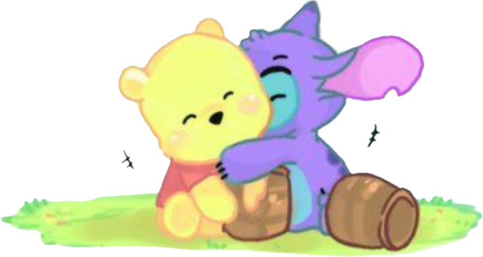 Cgl Sfw Cgl Sfw Little Space Sfw Little Blog Sfw Little - Winnie The Pooh And Stitch (1280x532)