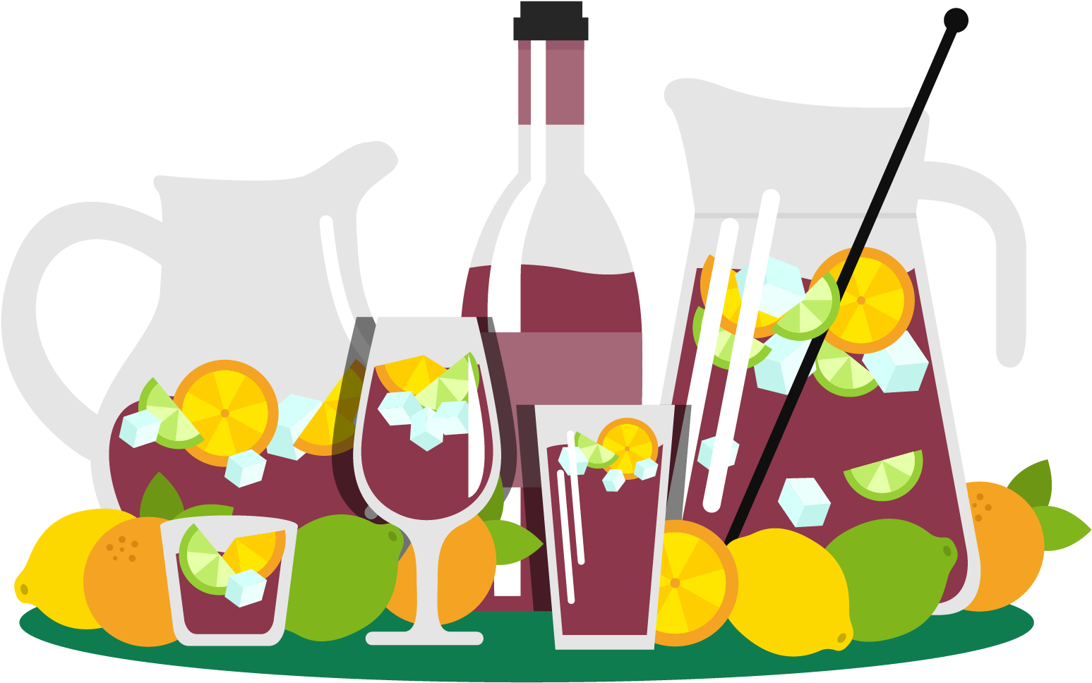 Sangria Juice Wine Spanish Cuisine - Sangria Juice Wine Spanish Cuisine (1667x1667)