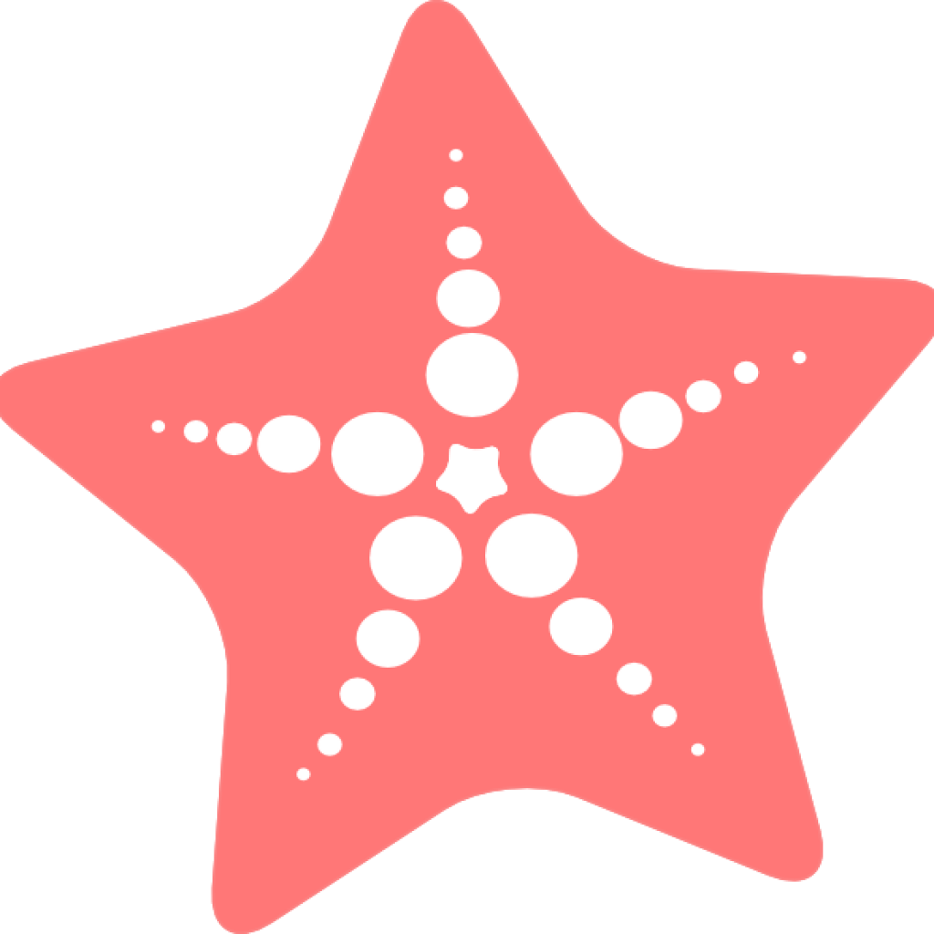 Starfish Clipart Starfish Clip Art At Clker Vector - Clip Art (1024x1024)