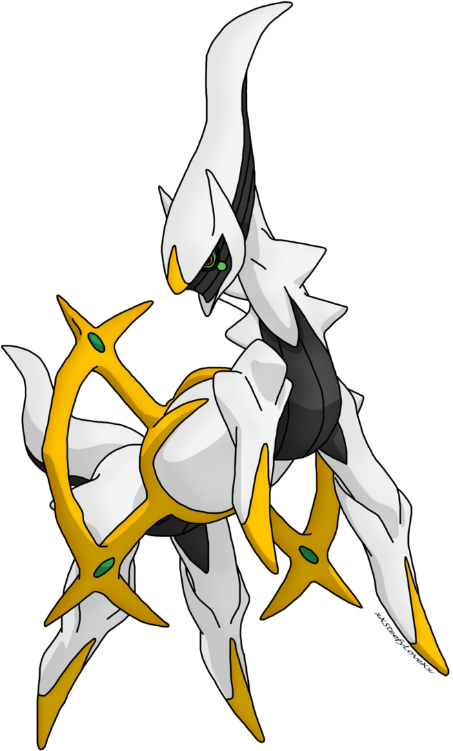 The God Pokemon, Arceus By Xxsteefylovexx - God Pokemon (698x1143)