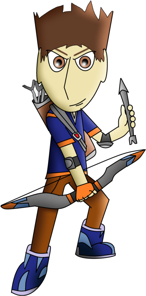 Arrow-god By Scfofficial - Cartoon (774x1032)