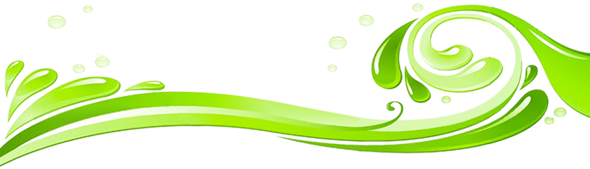 Wave Png Photo - Leaf Wave Png (849x243)