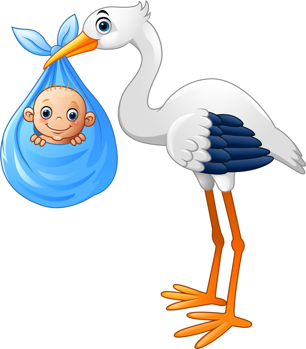 Photography Ciconia Illustration - Cartoon Stork (1777x1646)