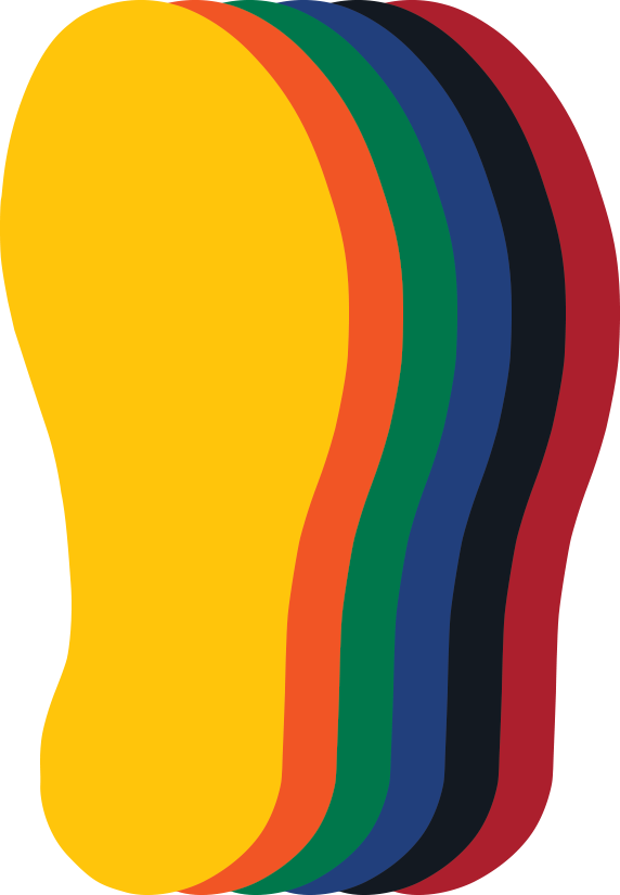 Superior Mark Selbstklebender Fußabdruck-36 - Superior Mark Selbstklebender Fußabdruck-36 (572x825)