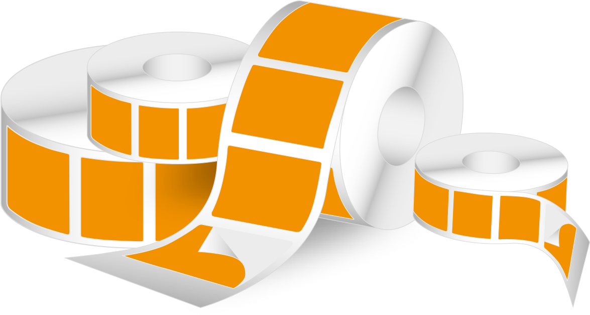 Blanko Etiketten Auf Rolle - Portable Network Graphics (1200x706)