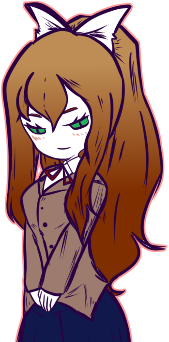 Angela Style Parody Lobotomy Corporation Ddlc Monika - Angela Lobotomy Corp (382x710)