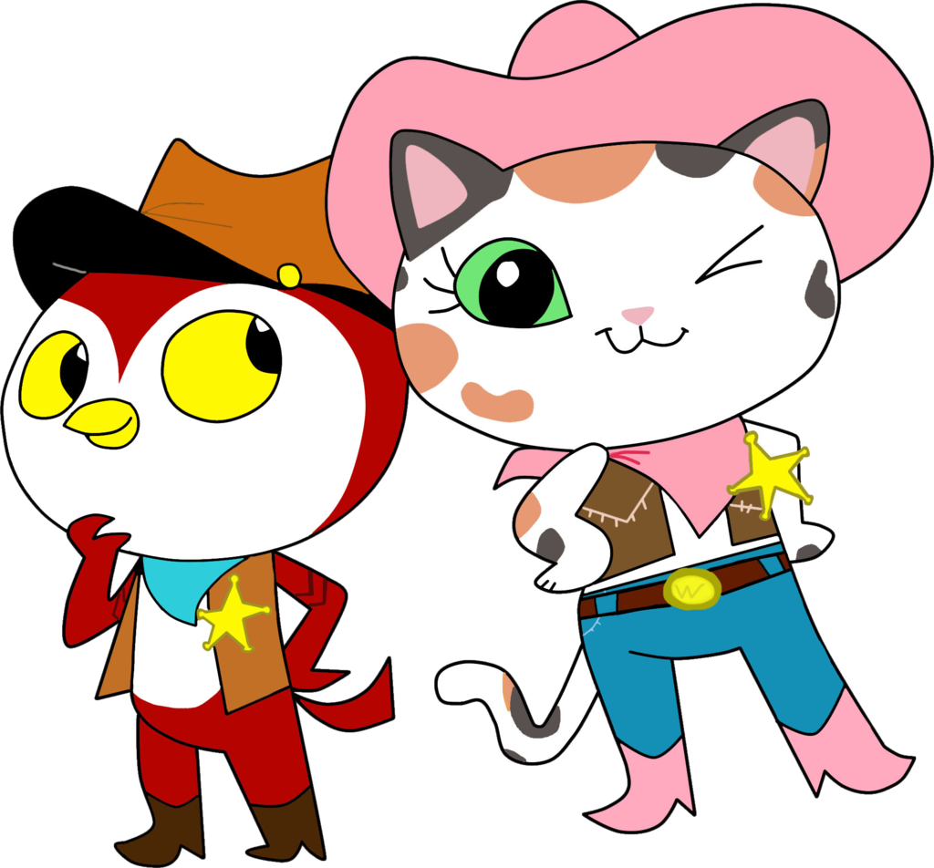 Deputy Peck And Sheriff Callie By Heinousflame - Sheriff Callie And Deputy Peck (1024x952)