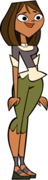 Courtney Is A Bully From Total Drama Series Who Started - Total Drama Action Courtney (200x742)