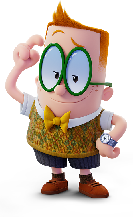 Melvin Sneedly - Captain Underpants Movie Characters (465x759)