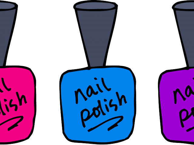 Poland Clipart Cutex - Nail Polish Clipart (640x480)