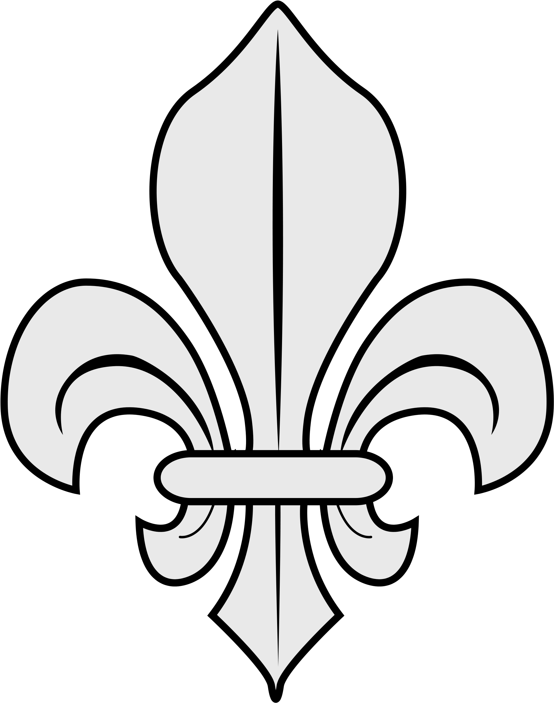 Open - Fleur-de-lis (2000x2521)