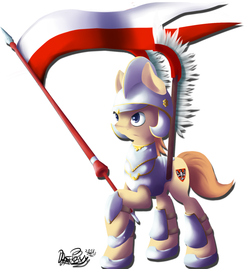 Hussar Pony By Datponypl - My Little Pony Husaria (850x939)