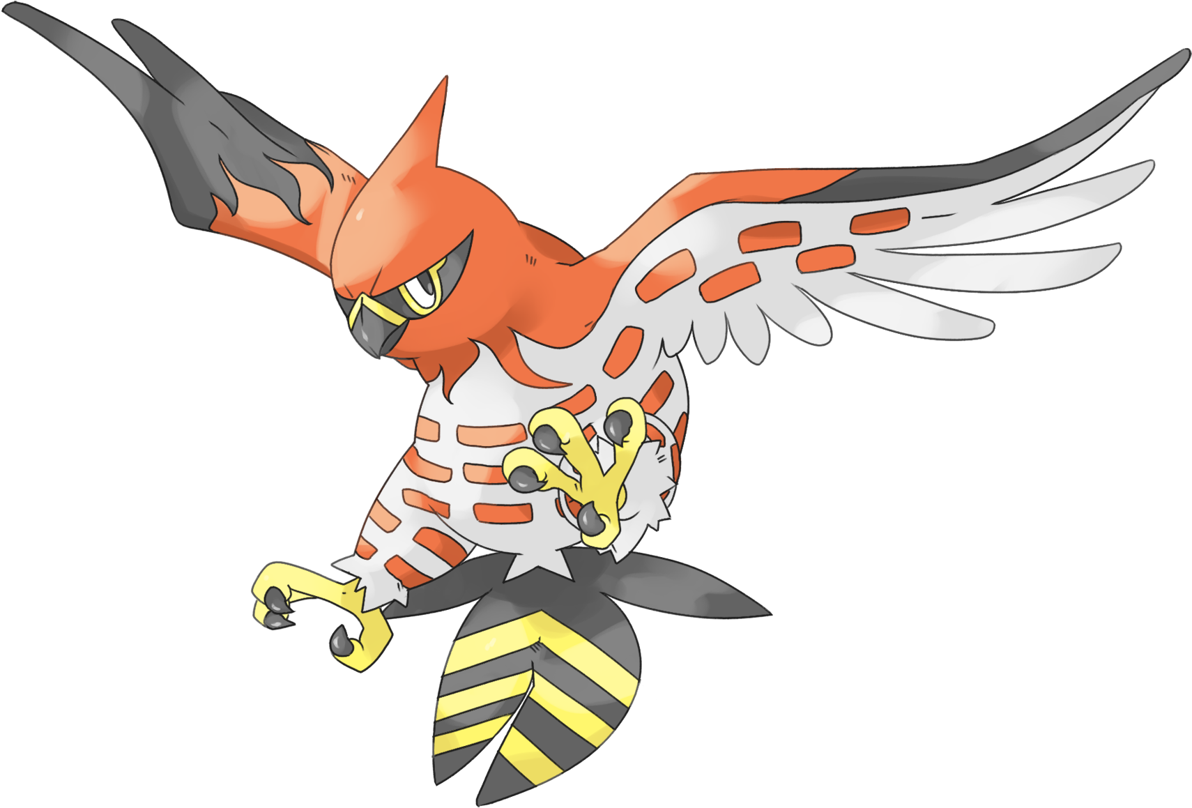 Flambusard By Germy21 - Pokemon Flambusard (1800x1221)