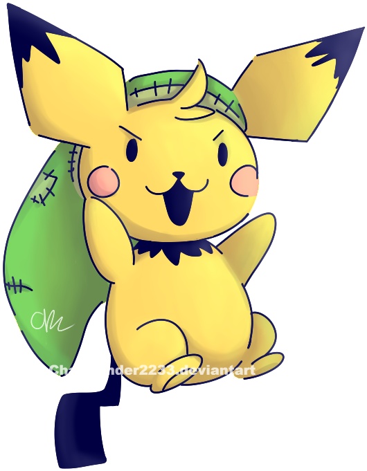 Local Pichu Bullies Onion By Charmander2233 - Cartoon (547x699)