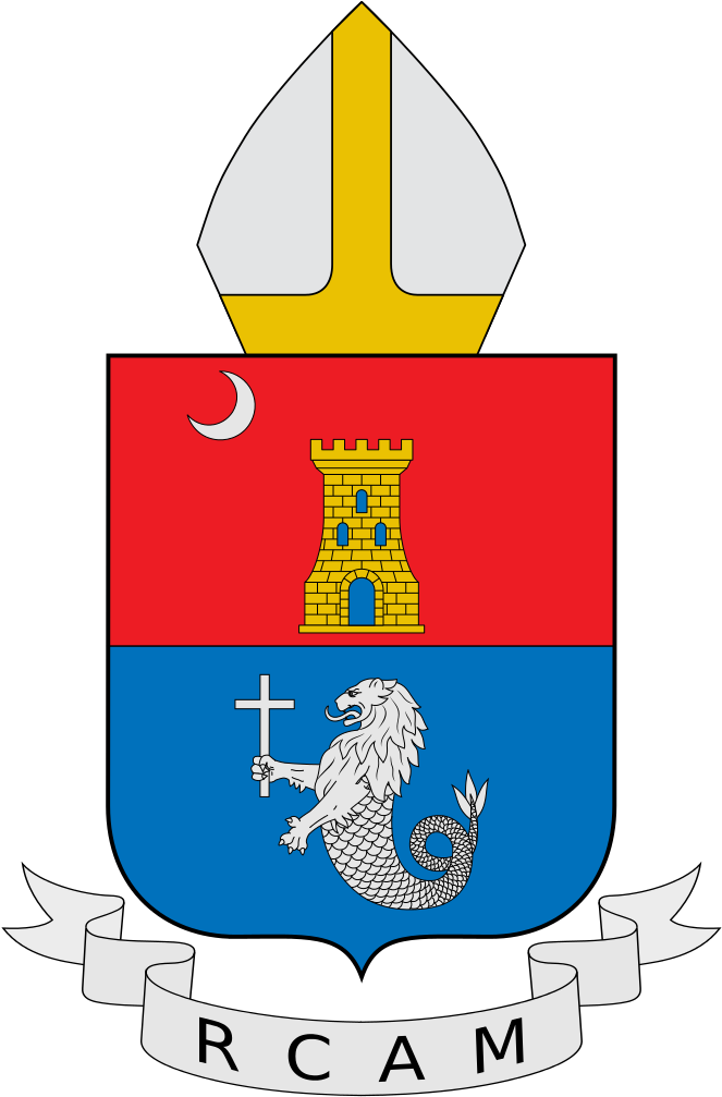 Coat Of Arms Of The Archdiocese Of Manila - Roman Catholic Archdiocese Of Manila (676x1021)