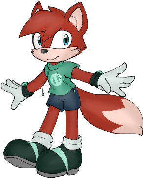 Coral The Fox By Raitokomori - Sonic Drive-in (335x390)