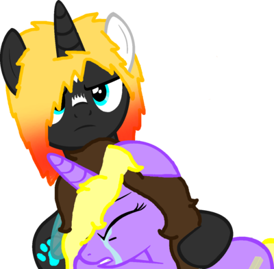 Make The Bullies Go Away By Omegaender - Cartoon (400x393)