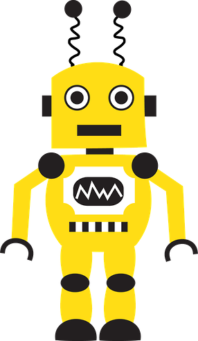 Robô - Minus - Clipart Robôs (286x492)