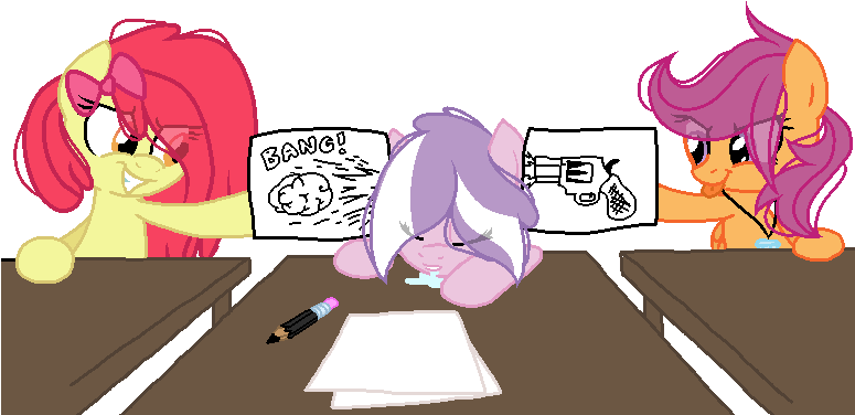 Mlp School Bullies By Tsintseh - School (774x382)