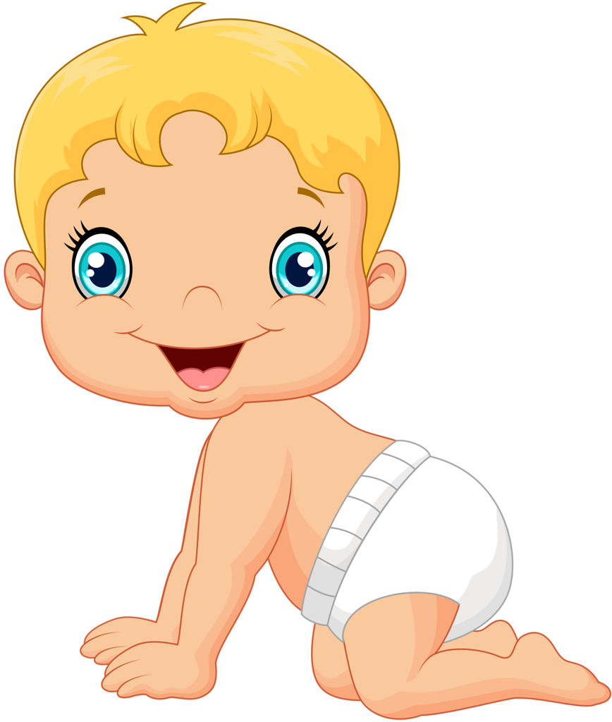 Bebê & Gestante - Baby Boy Cartoon (868x1024)