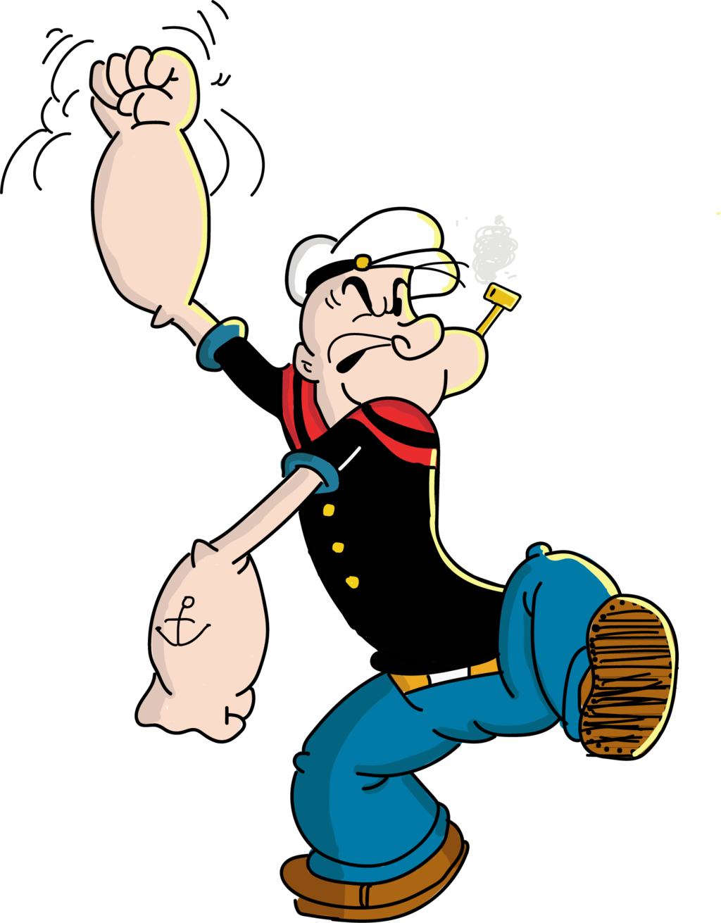 Free I Am What I Am Popeye - Popeye (1024x1311)