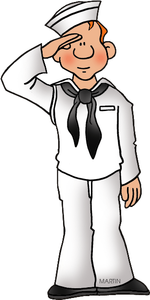 Sailor Clipart Png - Navy Clipart (343x648)