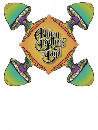 Allman Brothers Band Mushroom - Allman Brothers Band Boston 2011 (450x450)